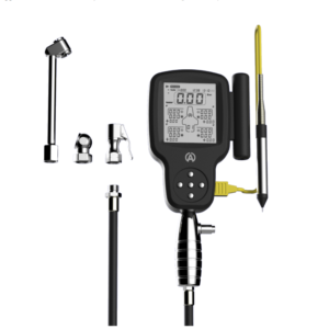 Alfano Tyre Control 2 Pressure Gauge inc Temp Sensor Probe