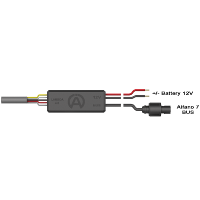 A2504 - Controller for Wide Band Lambda Sensor LSU 4.9 (A2503) - Direct Connection ALFANO7 or BOX12 connected to the ALFANO7