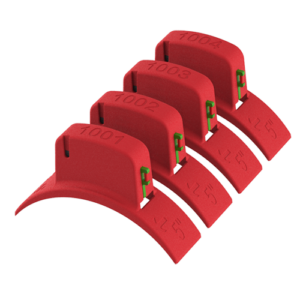 4 Tyre pressure and temperature sensors for 5 inch Kart Wheels (ALFANO 7) – A1220
